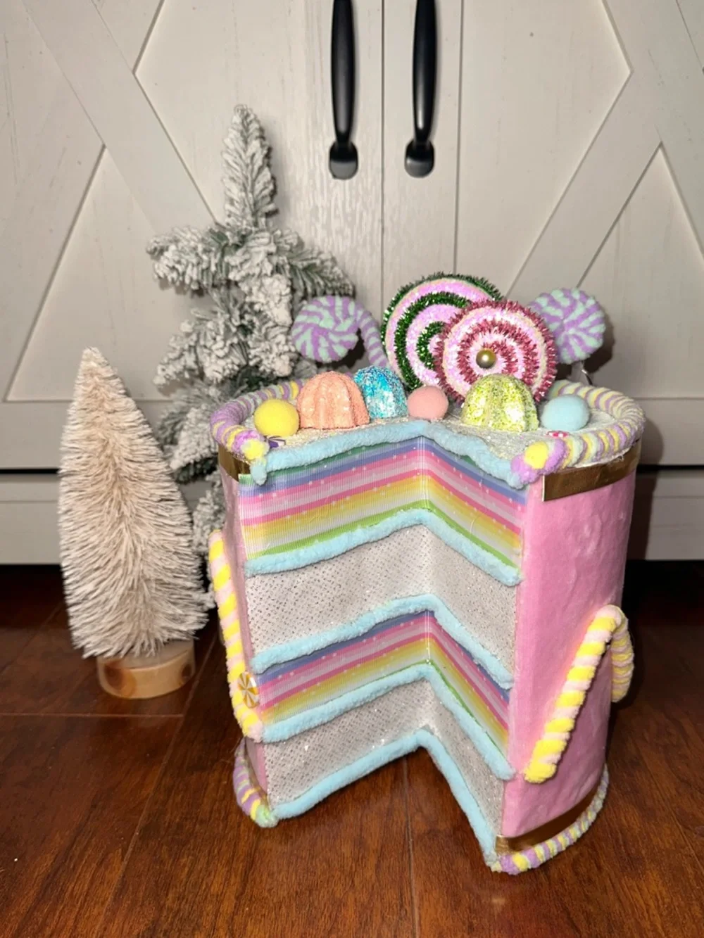 Cupcakes & Cashmere Pastel Candy-Themed Decorative Cake Tree Topper